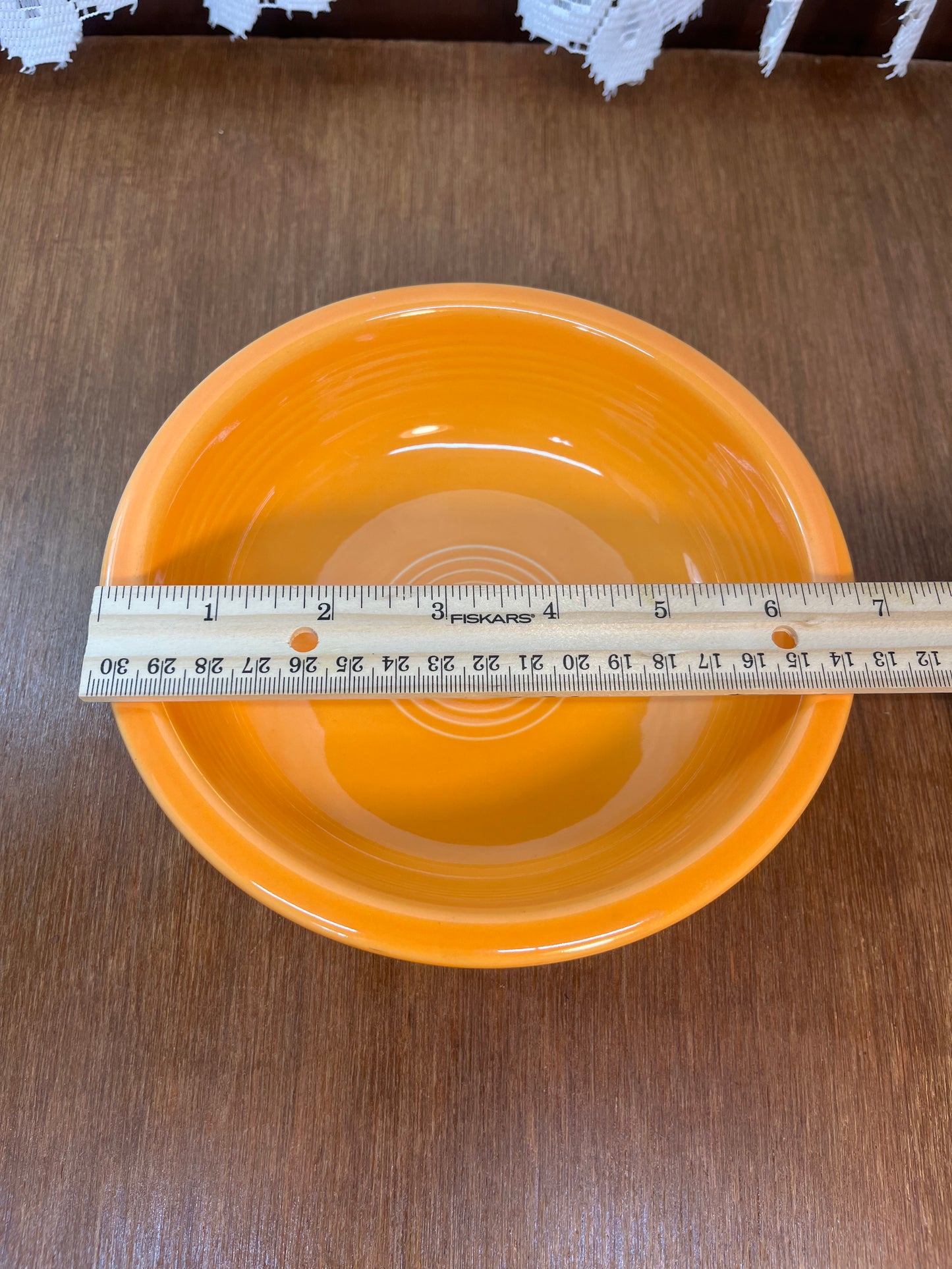 Orange HLC Fiesta Ware Bowl