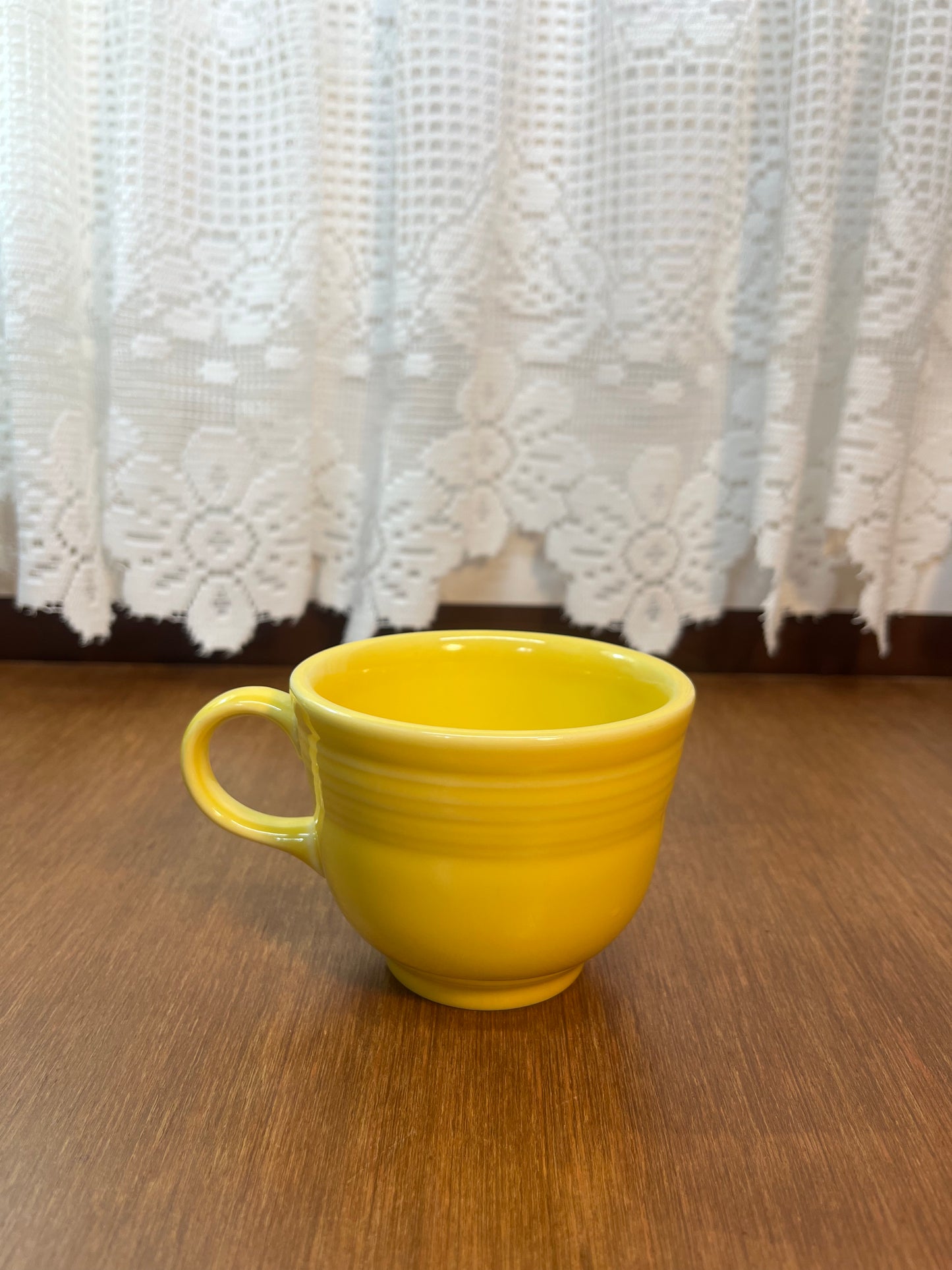 Yellow RRC Lead Free Homer Laughlin Fiesta Ware Tea Cup