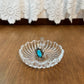 Vintage Scalloped Top Ring Holder