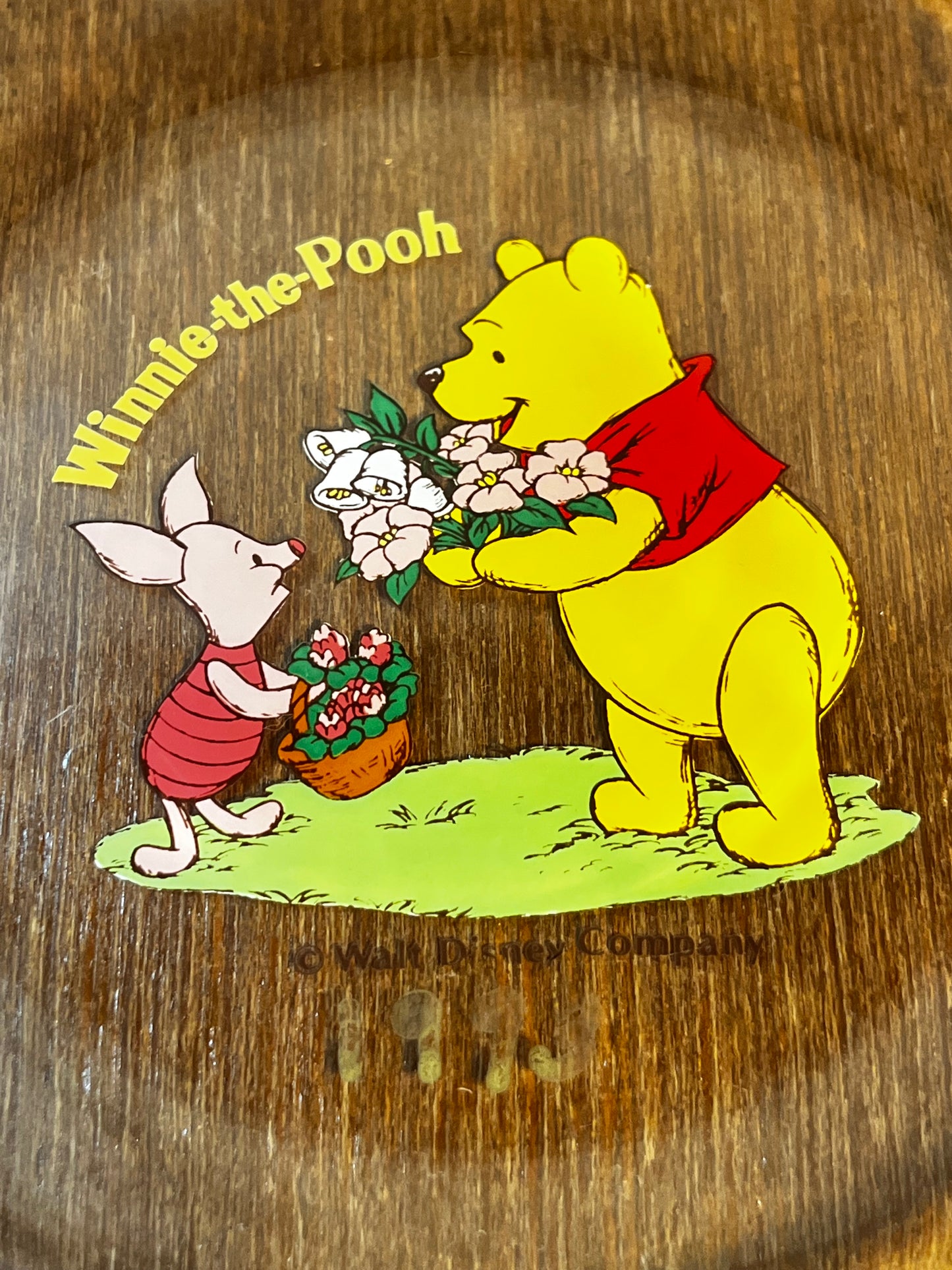 Vintage Winnie the Pooh & Piglet Trinket Dish