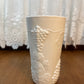 Vintage Milk Glass Grape Harvest Pattern Tumbler