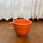 Orange RRC Lead Free Homer Laughlin Fiesta Ware Tea Cup