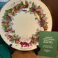 Vintage Collectible Colonial Christmas Wreath Series Lenox 1992 Decorative Plate