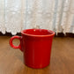 Red Fiesta Ware Coffee Mug