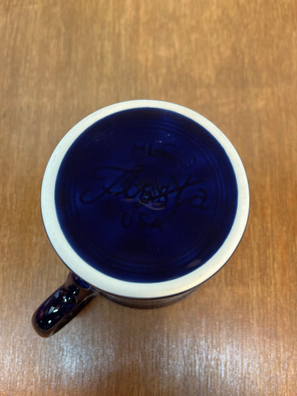 Navy Blue Lead Free Fiesta Ware Coffee Mug