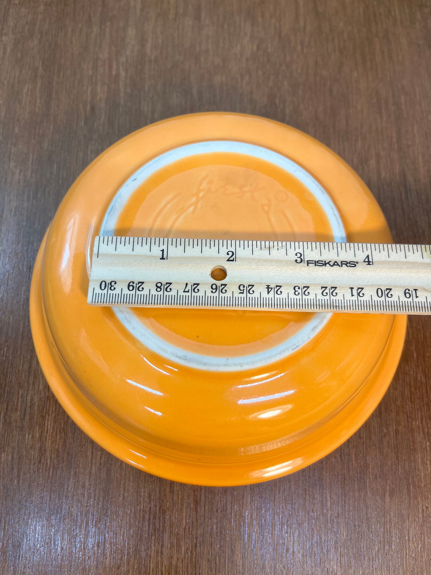 Orange HLC Fiesta Ware Bowl