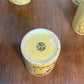 Vintage Uranium Glazed Bird Lime Juice W/ Mini Cups