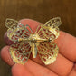 Vintage Delicate Made In Germany Butterfly Brooch