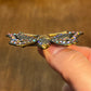 Two Vintage Sweet Romance USA Butterfly Brooches