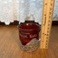 Vintage Collectible Ruby Stained La Harpe, Kansas Souvenir Glass