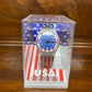 Vintage USA Collection Red, White & Blue Patriotic Watch