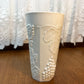 Vintage Milk Glass Grape Harvest Pattern Tumbler