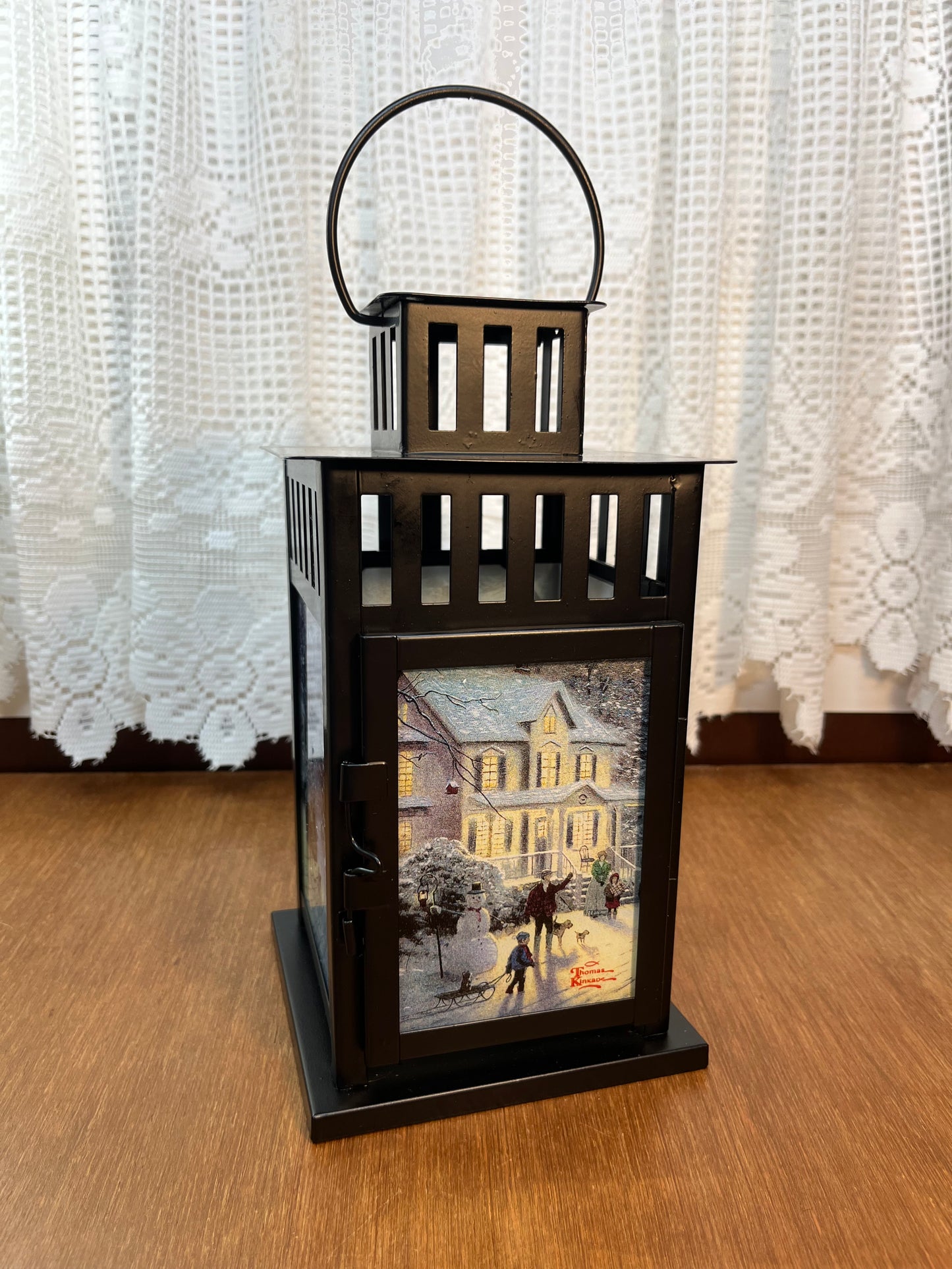 Vintage Thomas Kinkad Lantern