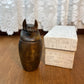 Vintage Egypt Anubis Canopic Jar