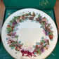 Vintage Collectible Colonial Christmas Wreath Series Lenox 1992 Decorative Plate