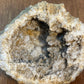 Beautiful Natural Brown & Clear Crystal Geode