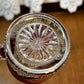 Vintage Collectible Ruby Stained La Harpe, Kansas Souvenir Glass