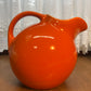 Vintage Atomic Orange Ball Pitcher