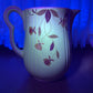 Vintage Uranium Glazed Autumn Leaf Hall’s Superior Pitcher