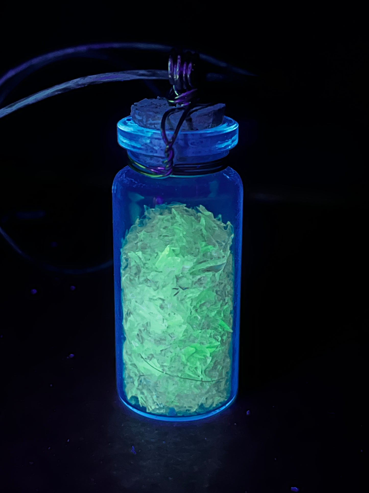 Vintage Uranium Glass Trinket