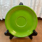 Shamrock Green RRC Lead Free Homer Laughlin Fiesta Ware Tea Plate