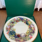 Vintage Limited Edition Collectible 1989 Lenox Colonial Christmas Wreath Series Plate