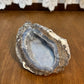 Natural Sparkling Blue Crystal Filled Geode