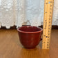 Maroon Homer Laughlin Fiesta Ware Tea Cup