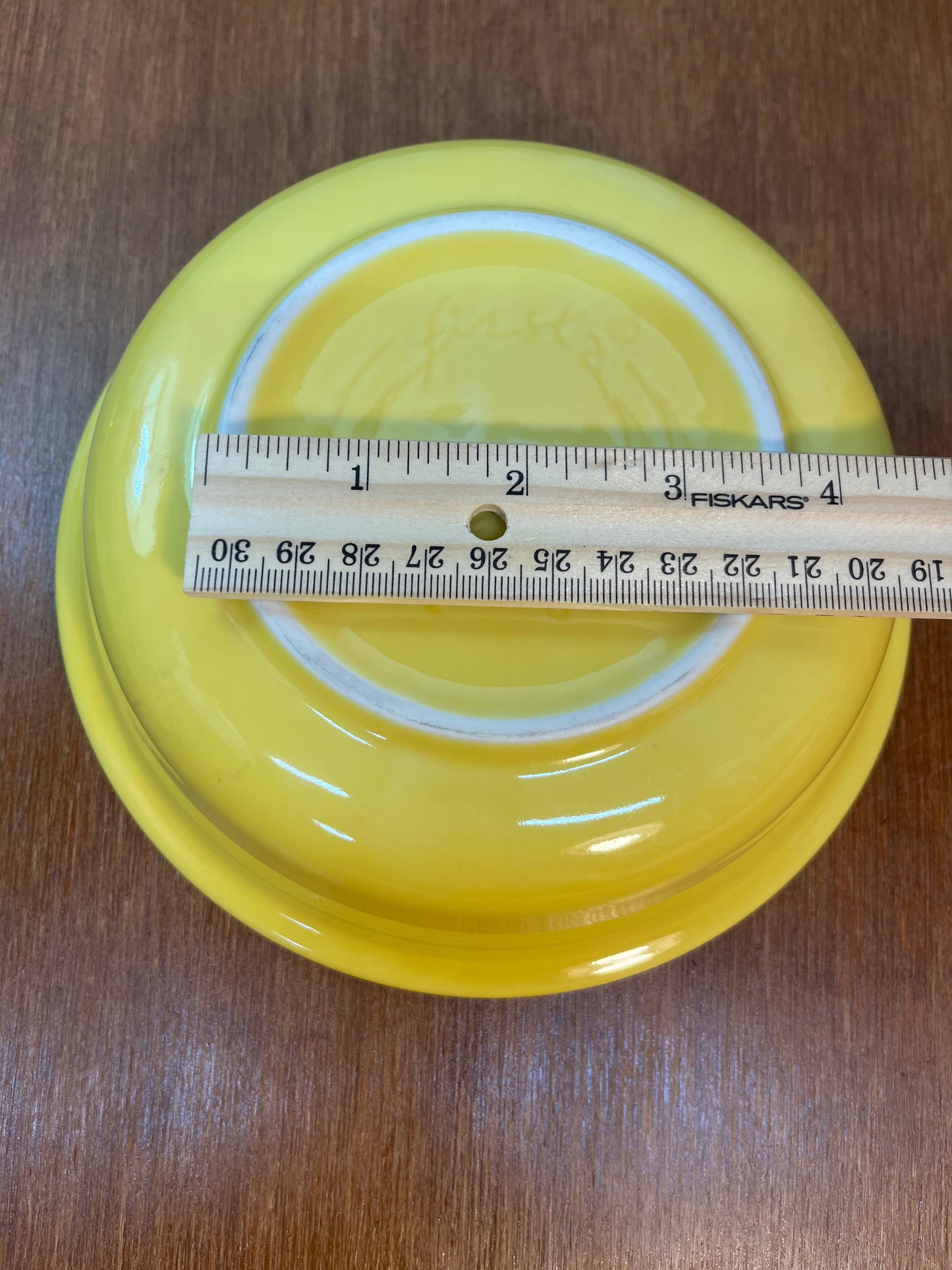 Yellow HLC Fiesta Ware Bowl