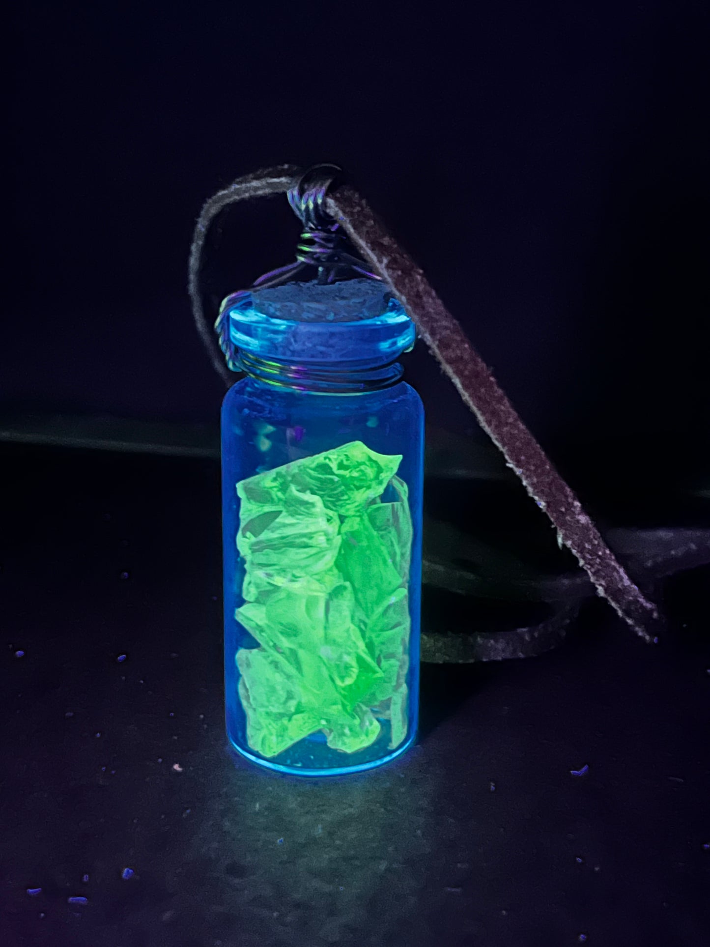 Vintage Uranium Glass Trinket