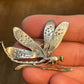 Vintage 925 Dragonfly Brooch