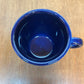 Navy Blue Lead Free Fiesta Ware Coffee Mug