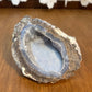 Natural Sparkling Blue Crystal Filled Geode