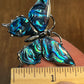 Vintage Blue Butterfly Brooch