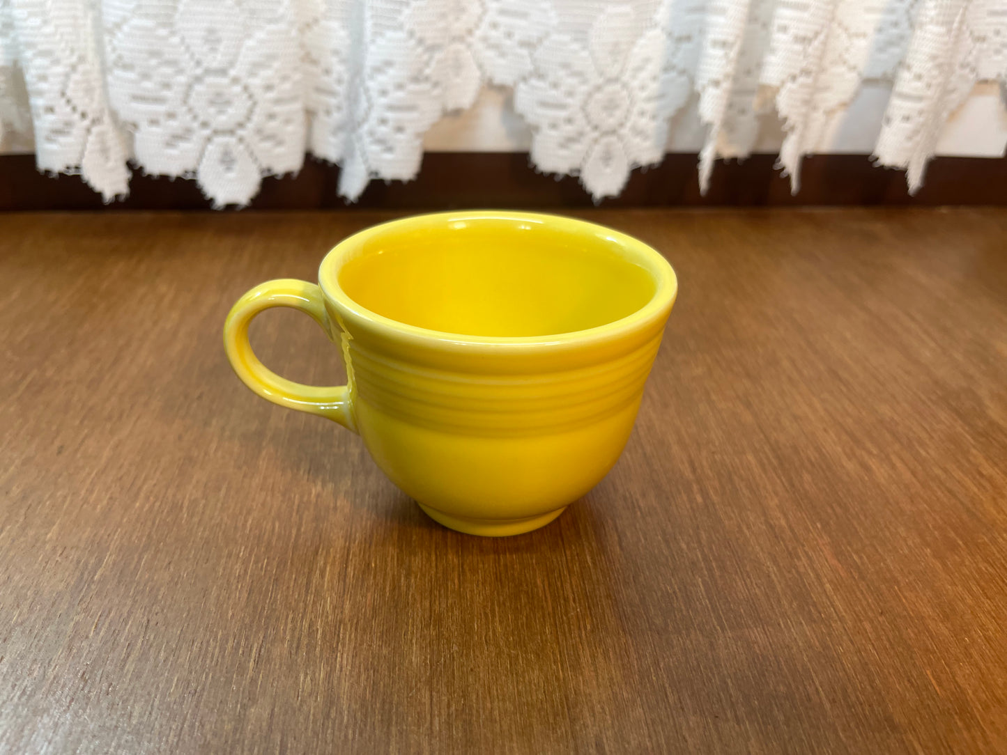 Yellow RRC Lead Free Homer Laughlin Fiesta Ware Tea Cup