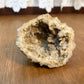 Beautiful Natural Brown & Clear Crystal Geode