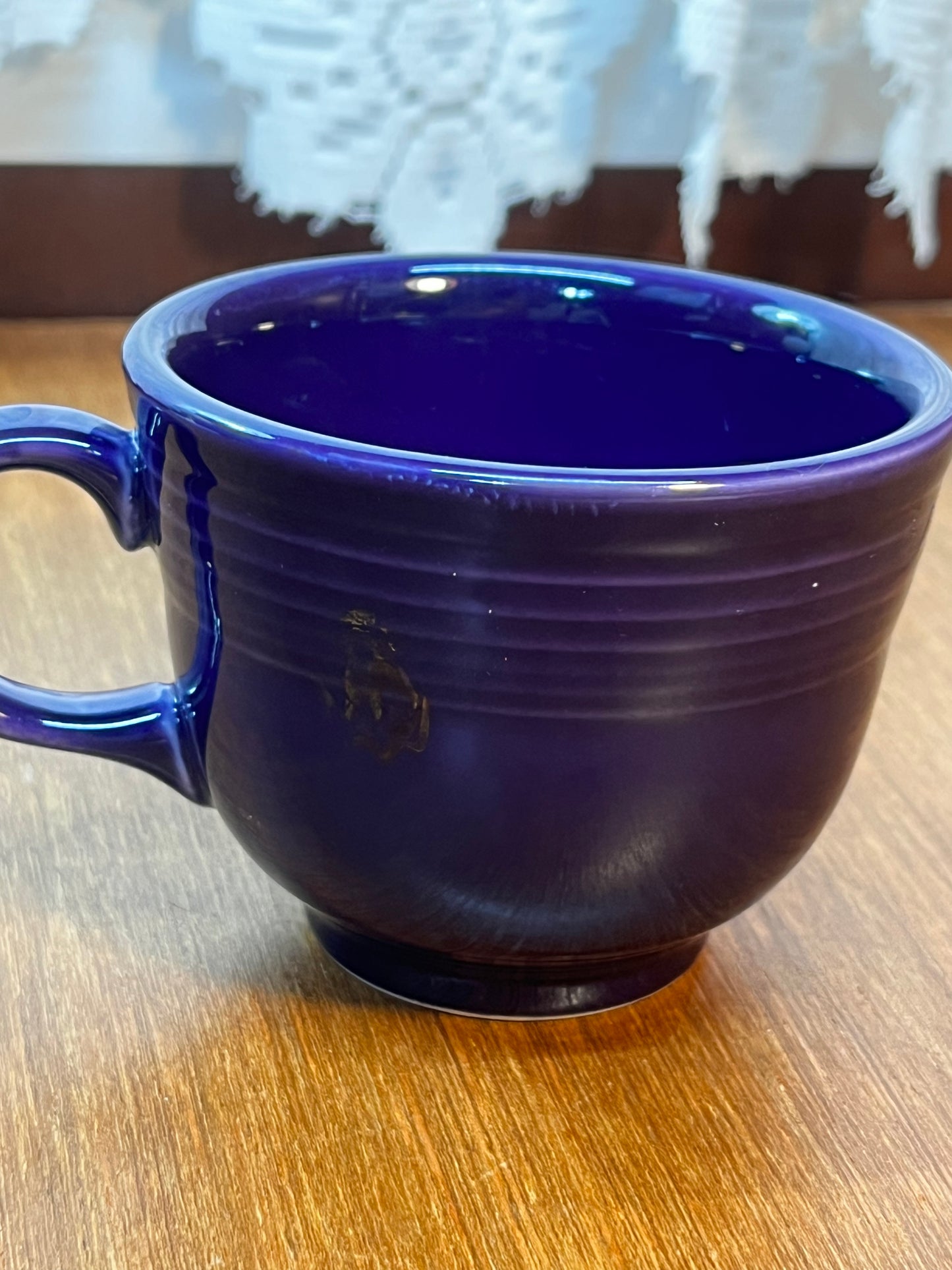 Purple Homer Laughlin Tea Cup