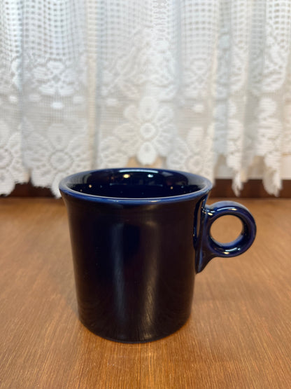 Navy Blue Lead Free Fiesta Ware Coffee Mug