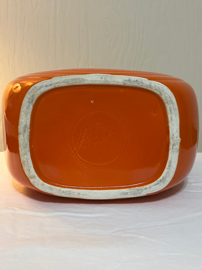 Vintage Persimmon Fiestaware Atomic Orange Pitcher