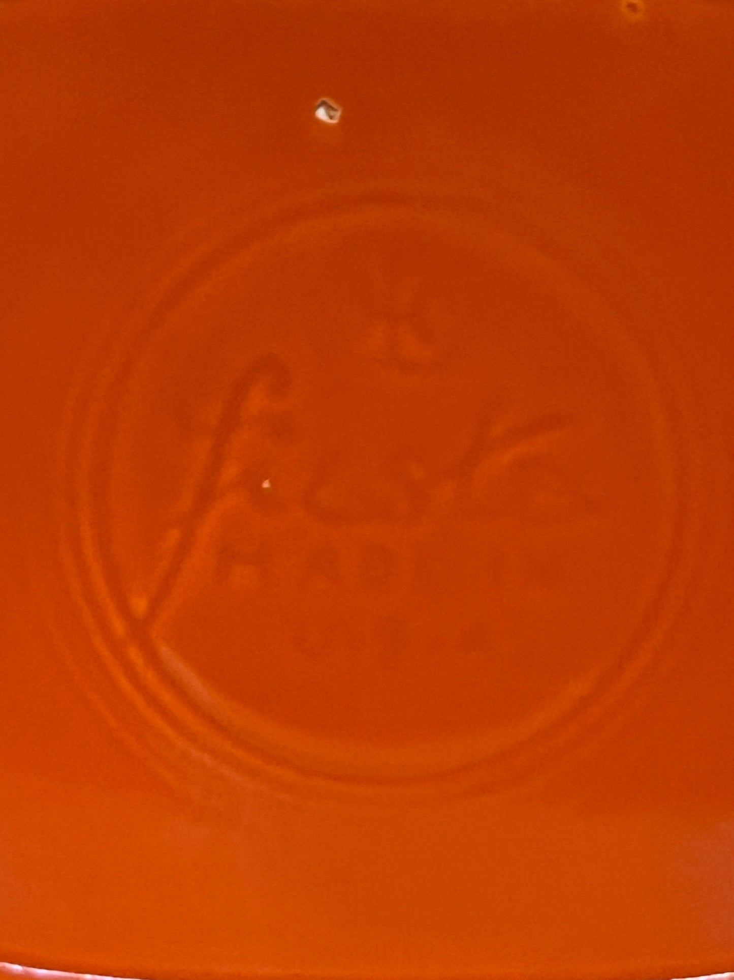 Vintage Persimmon Fiestaware Atomic Orange Pitcher