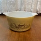 Vintage Forest Fancies Mushroom Pyrex 473-B Casserole Dish