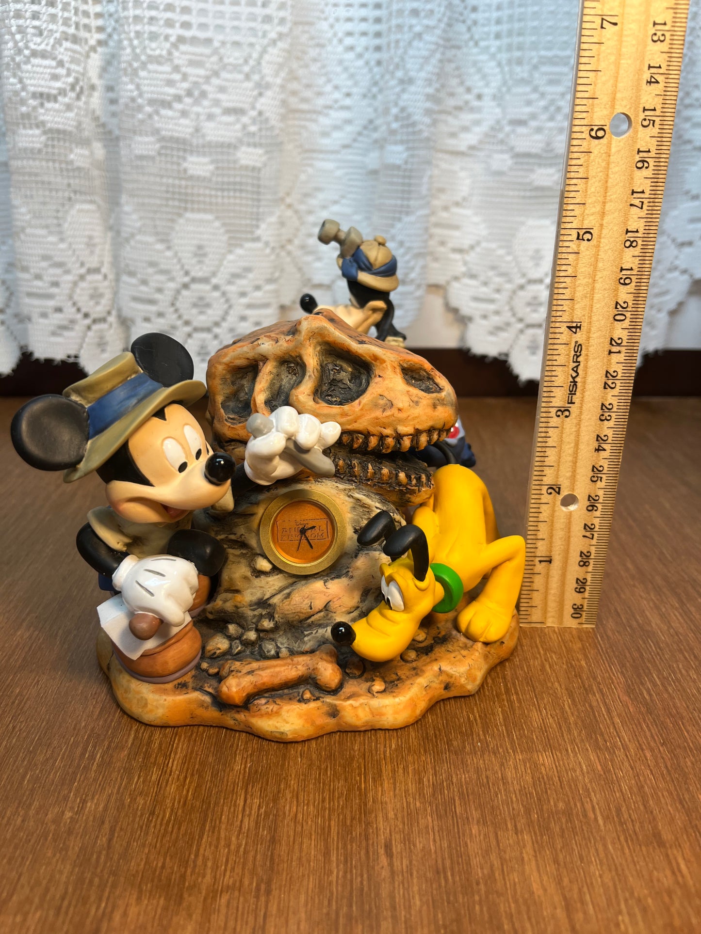 Animal Kingdom Big Dig In The Grave Yard Disney Mickey, Pluto & Goofy Clock