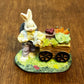 Village Bunny With Vegetable Cart Figurine