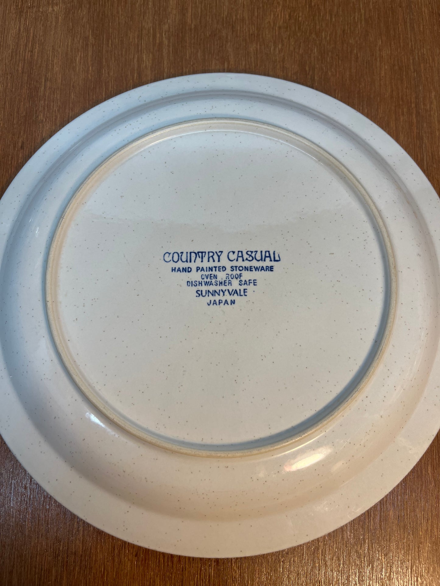 Sunnyvale Country Casual Stoneware Plate