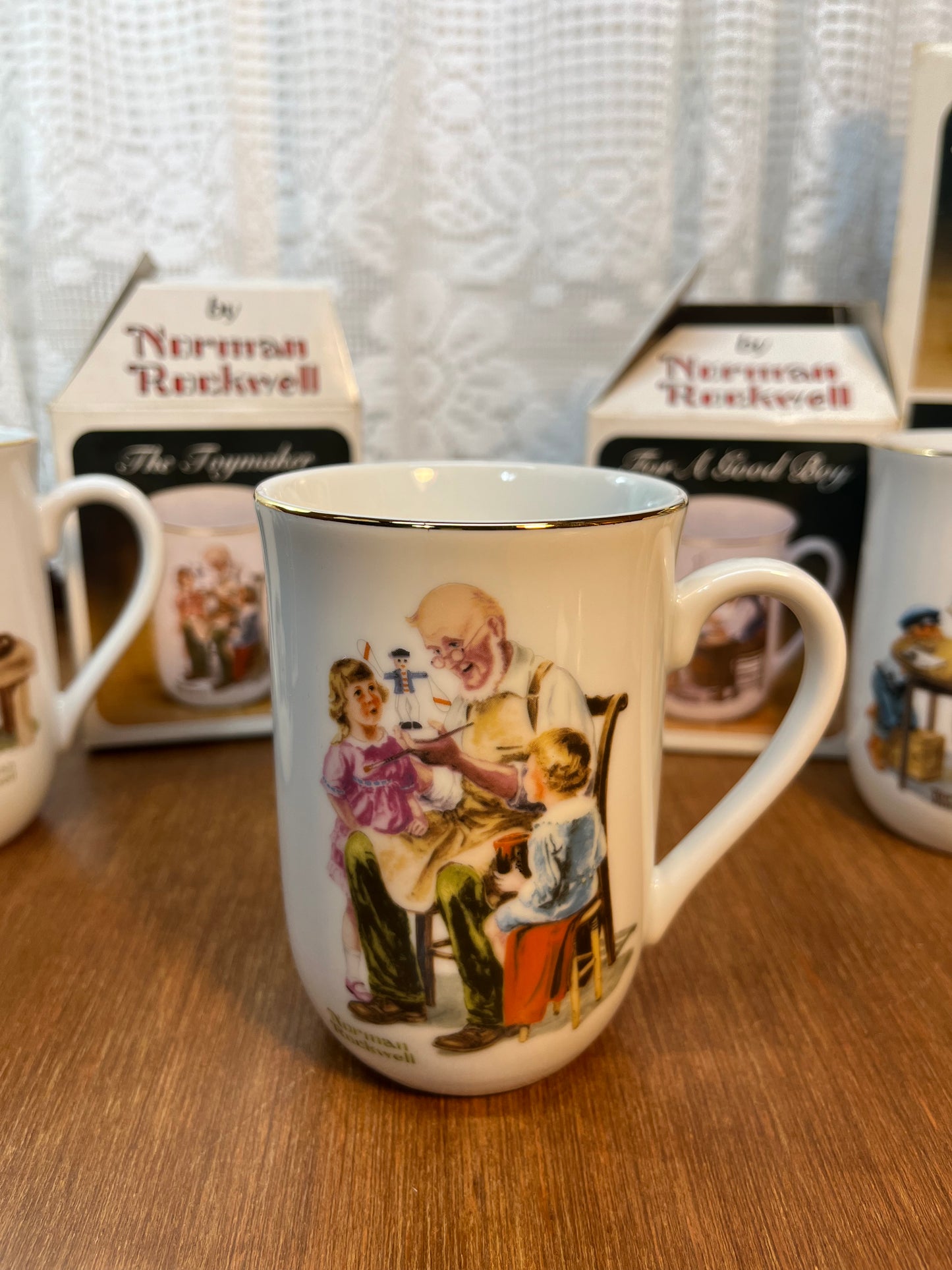 Collectible The Norman Rockwell Mugs