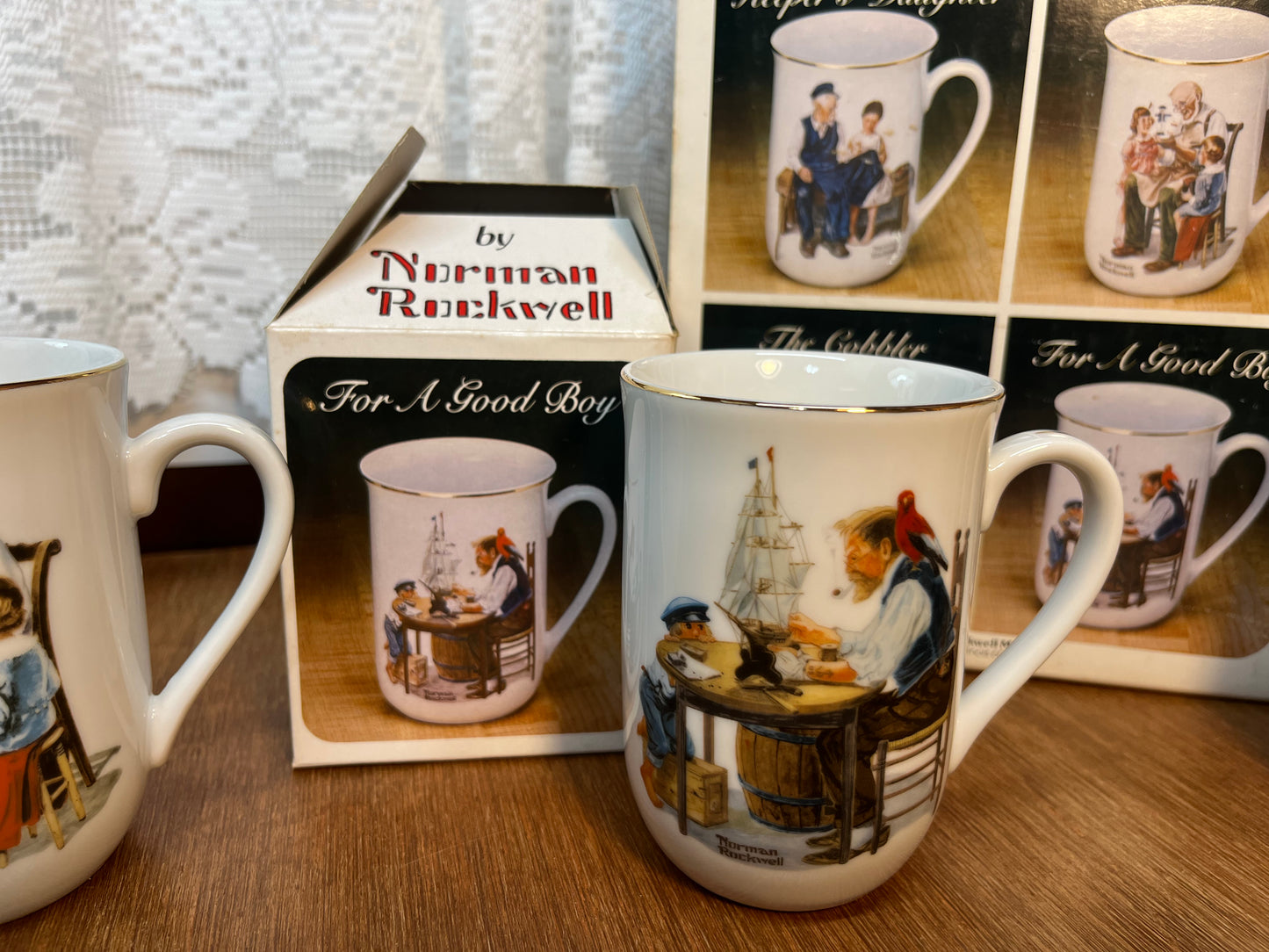 Collectible The Norman Rockwell Mugs