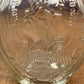 Vintage Clear George Washington Collectible Bottle