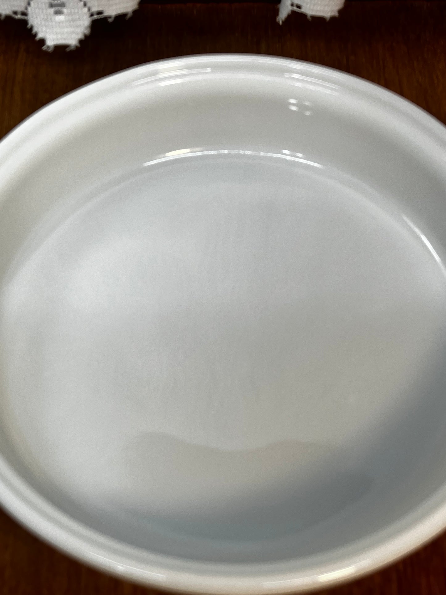 Vintage Milk Glass Fire King Oven Proof 1 Qt Baking Dish