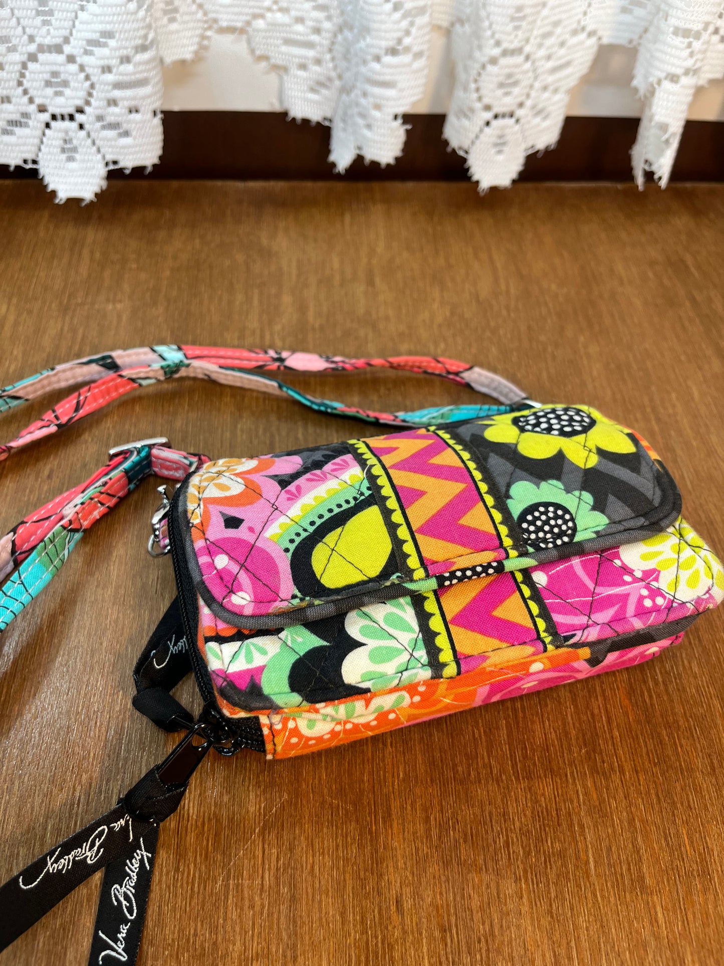 Ziggy Zinna All In One Vera Bradley Crossbody Small Purse Wallet