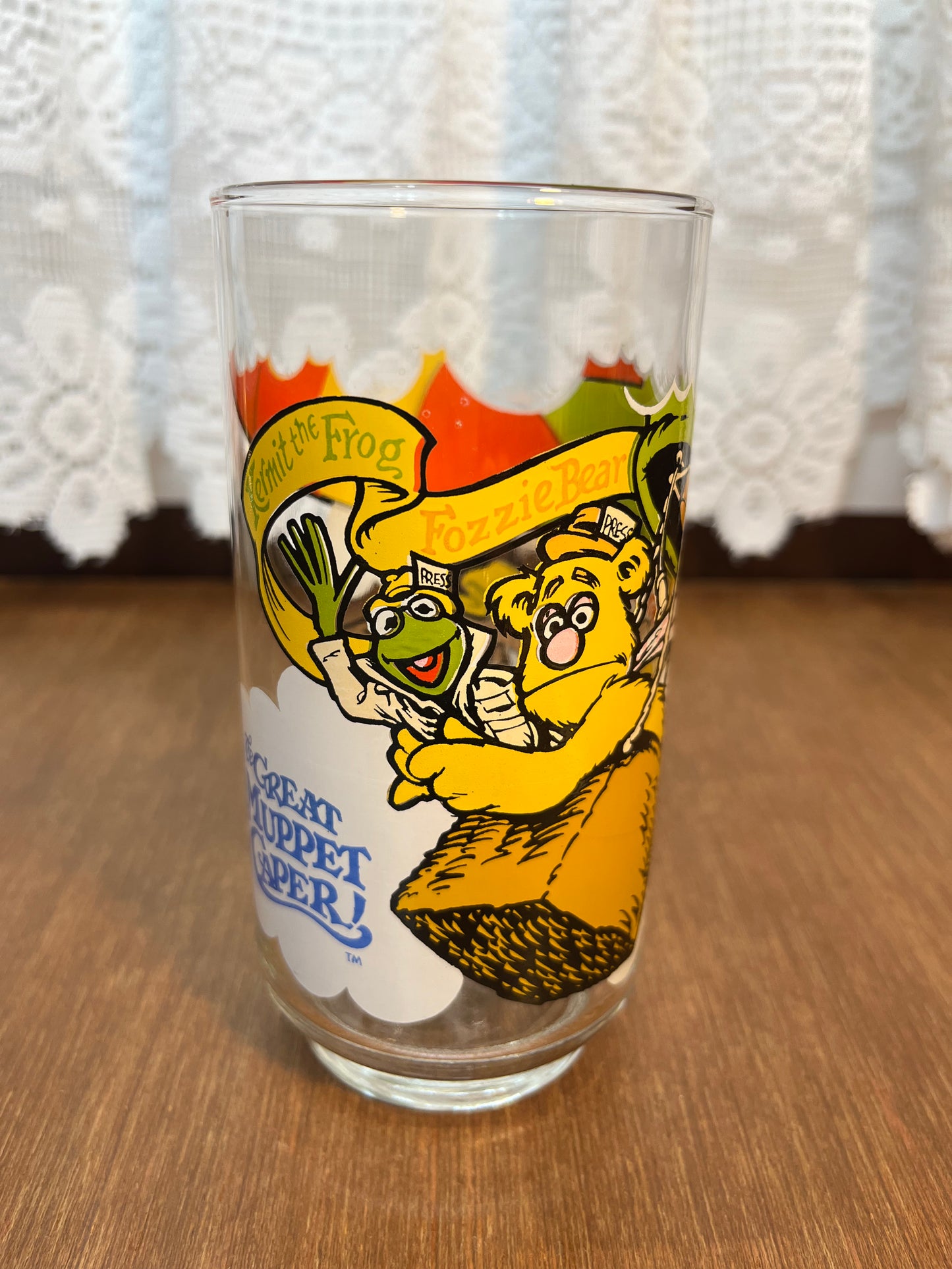 Vintage The Great Muppet Caper McDonalds Glass Cup